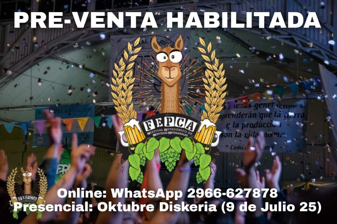 PRE VENTA HABILITADA FEPCA