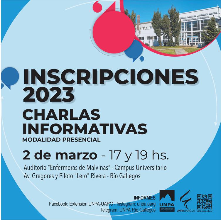 CHARLAS informativas
