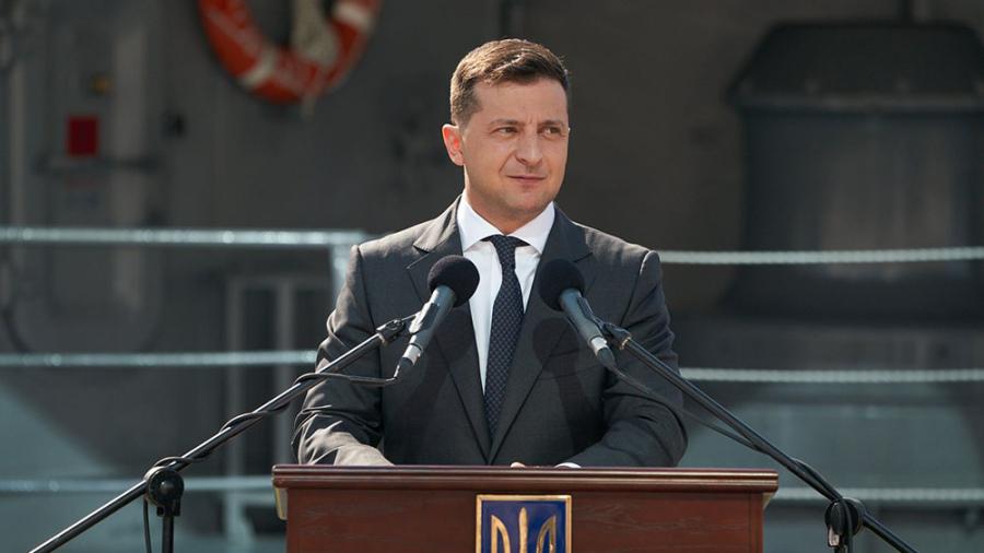 Presidente de Ucrania, Volodimir Zelenski. (Foto_AFP).