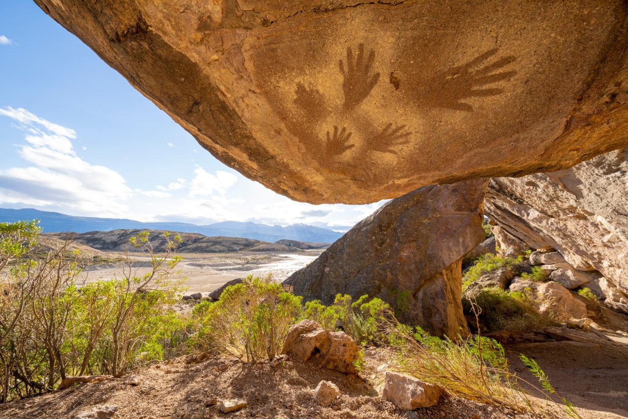 Parque Patagonia Florian von der Fecht pinturas rupestres en Lago Posadas
