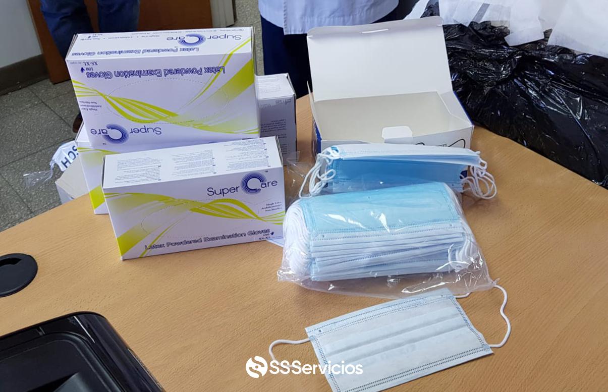 SS Servicios donó material de uso médico al HRRG 01