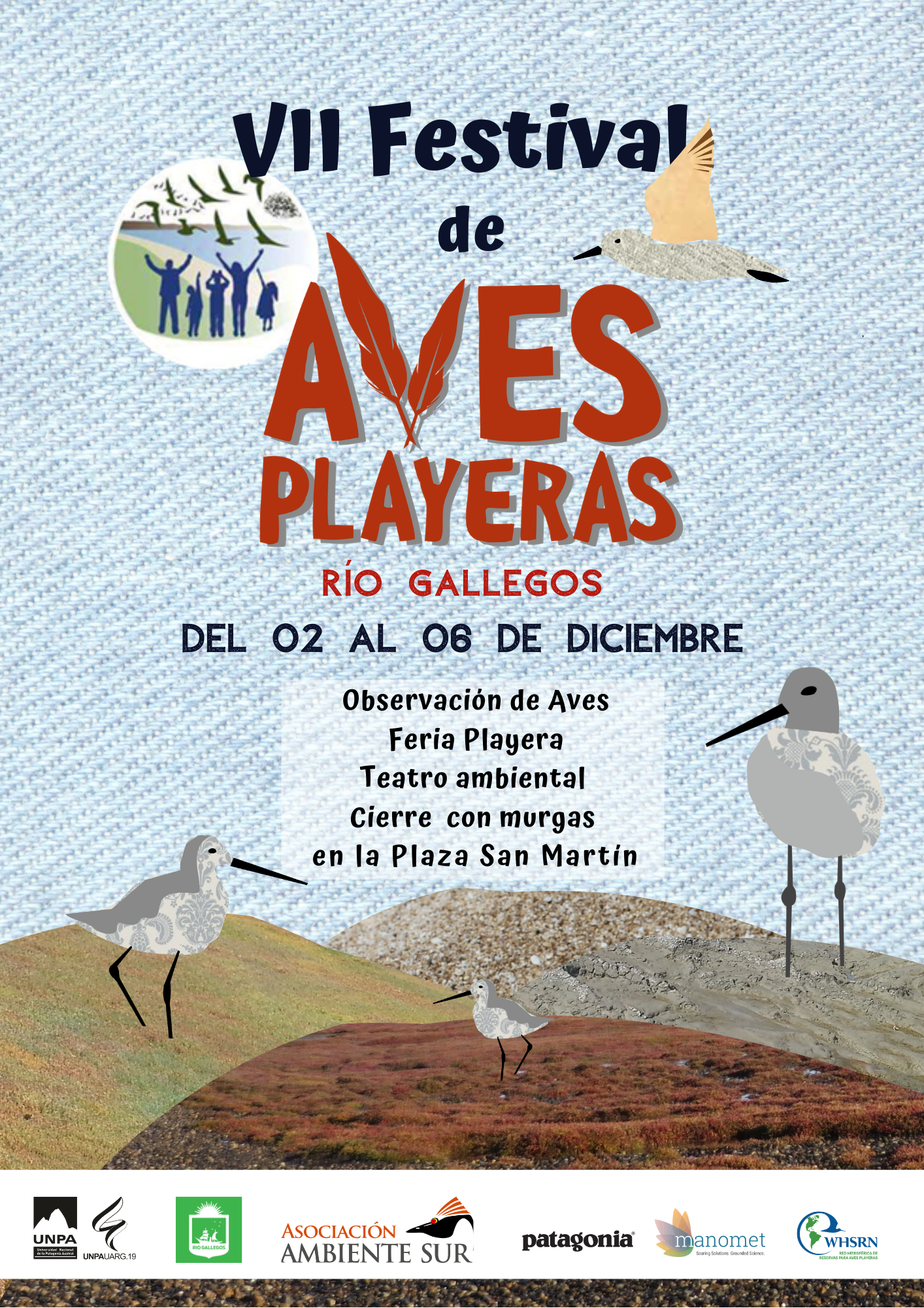 #7FestiAves - Estuario del río Gallegos