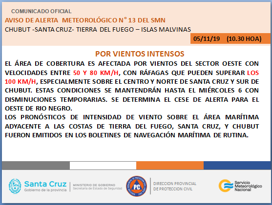 alerta protección civil