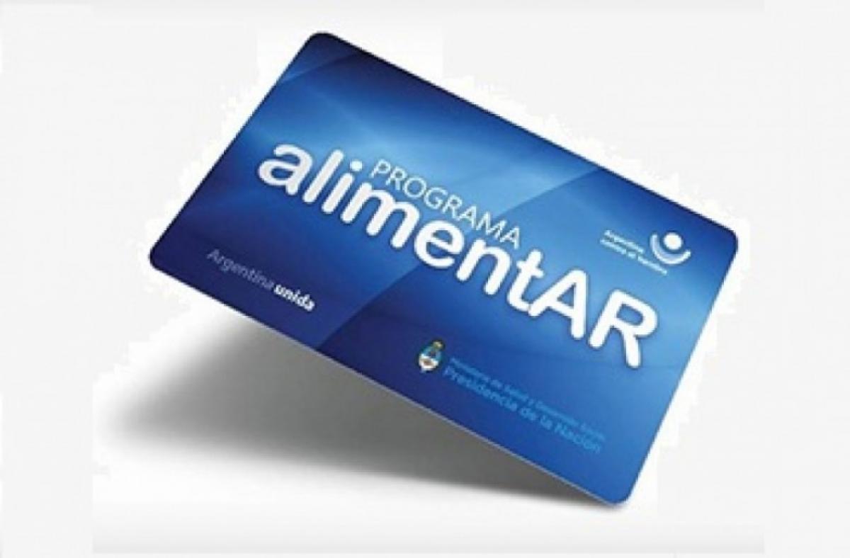 TARJETA ALIMENTAR