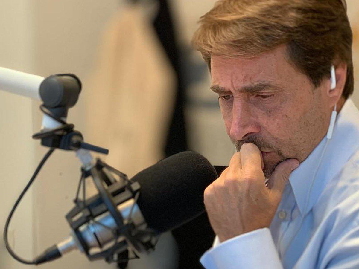 Eduardo Feinmann volvió a trabajar tras recuperarse del ...