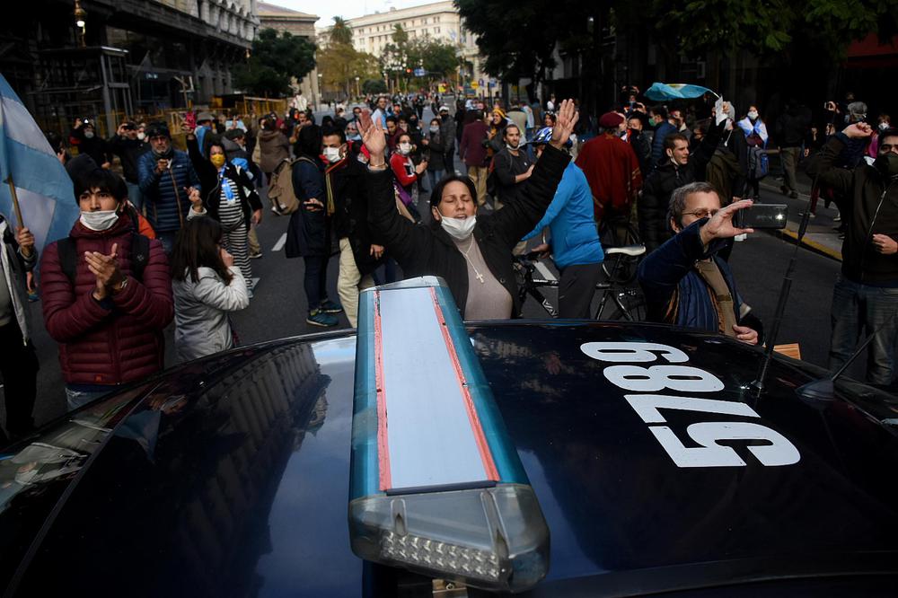 manifestación en buenos aires