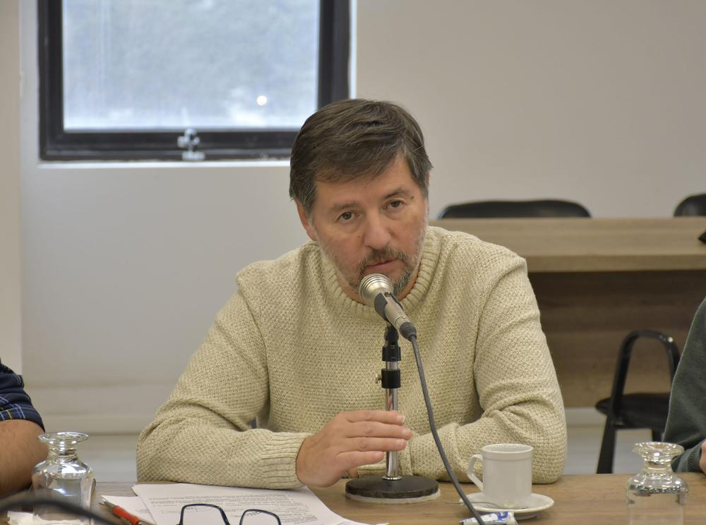 El diputado Pedro Muñoz del bloque Coalición Cívica ARI Santa Cruz.