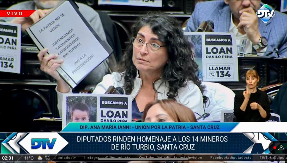 Homenaje 14 mineros - Firmas