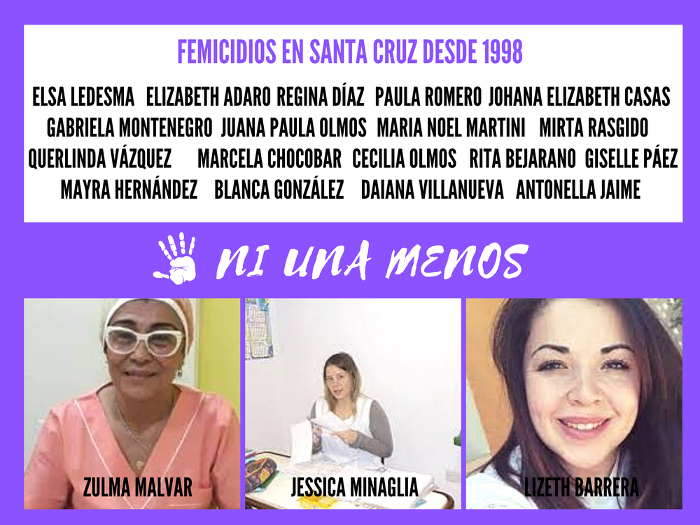 FEMICIDIOS EN SANTA CRUZ