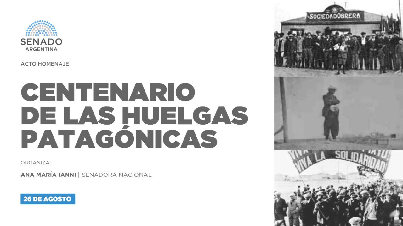 Acto Homenaje Huelgas Patagónicas