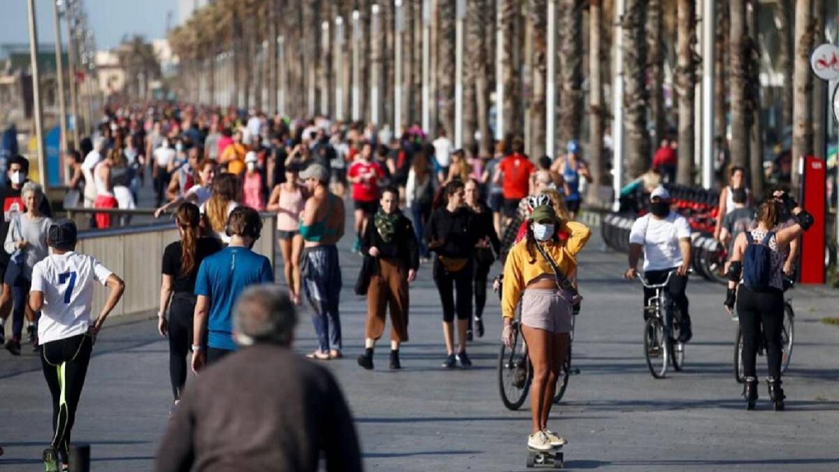 España salida masiva