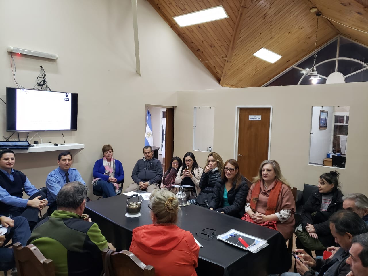 referentes barriales se reunieron