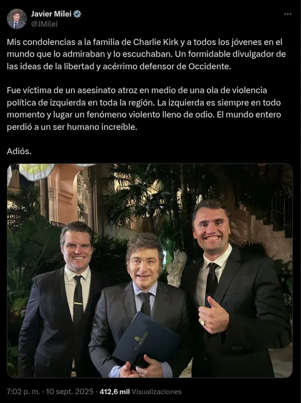 javier-milei-charlie-kirk