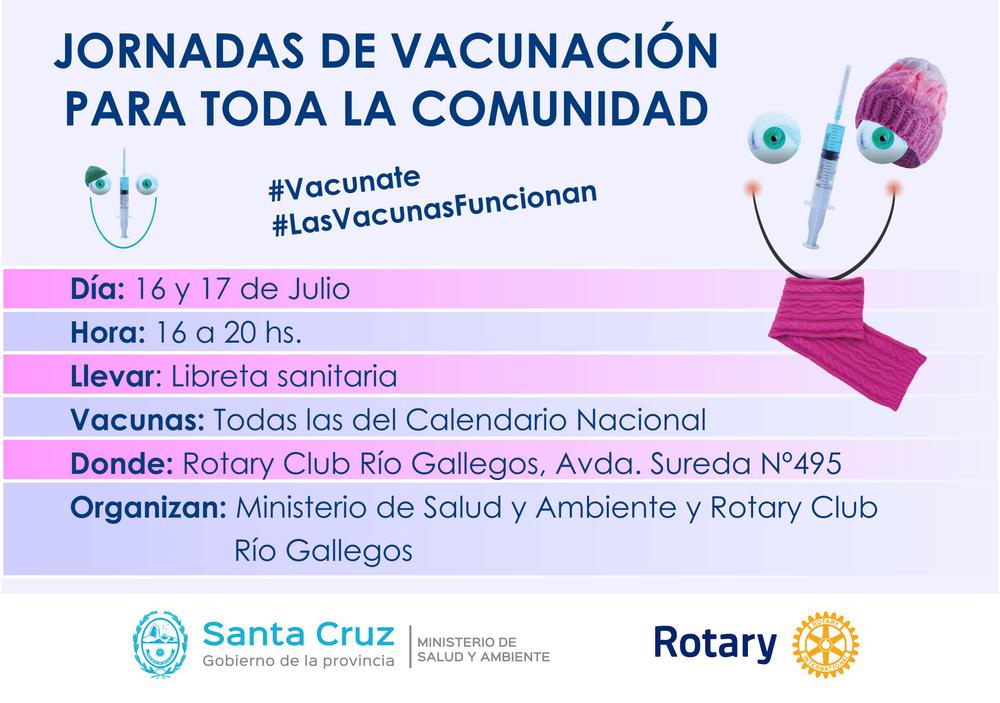 VACUNACION ROTARY 16 Y 17