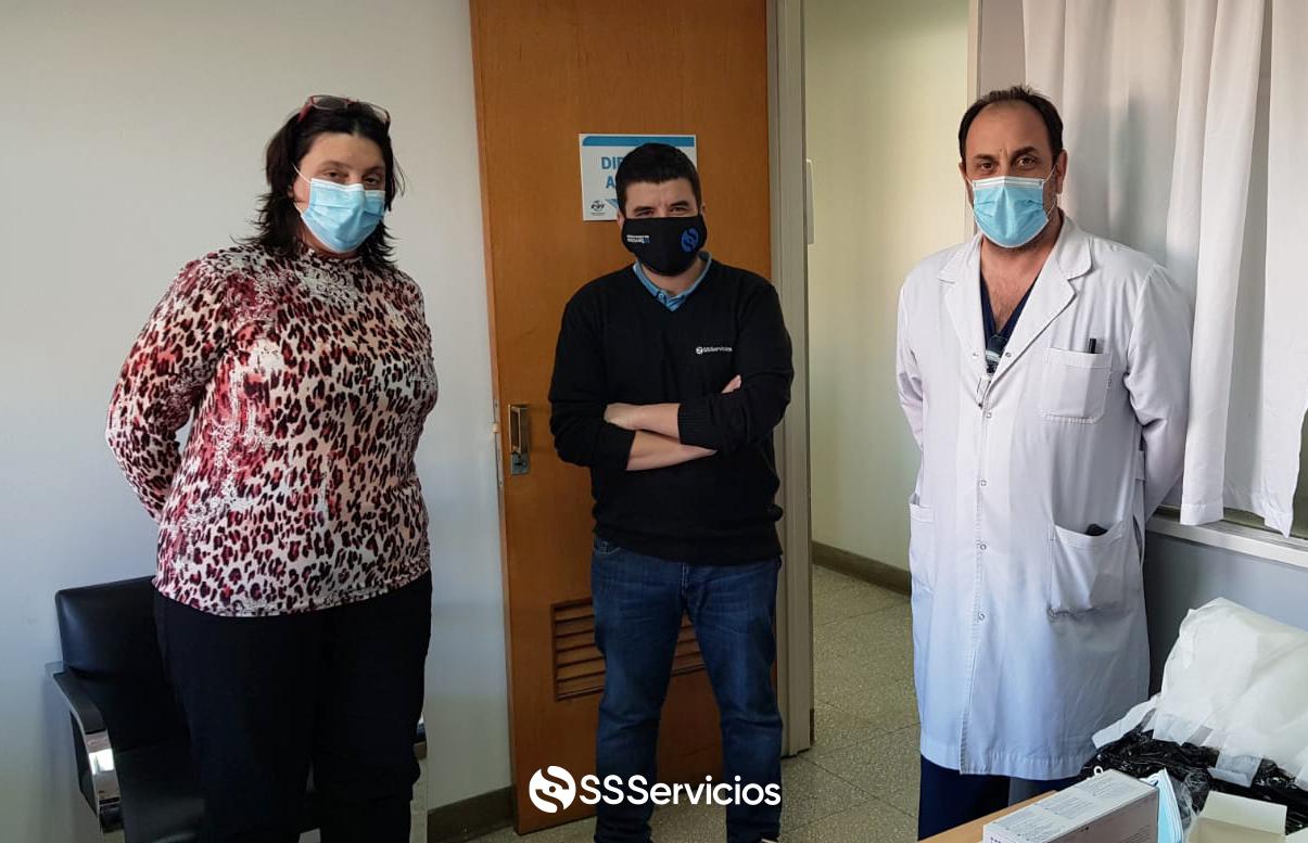 SS Servicios donó material de uso médico al HRRG 02