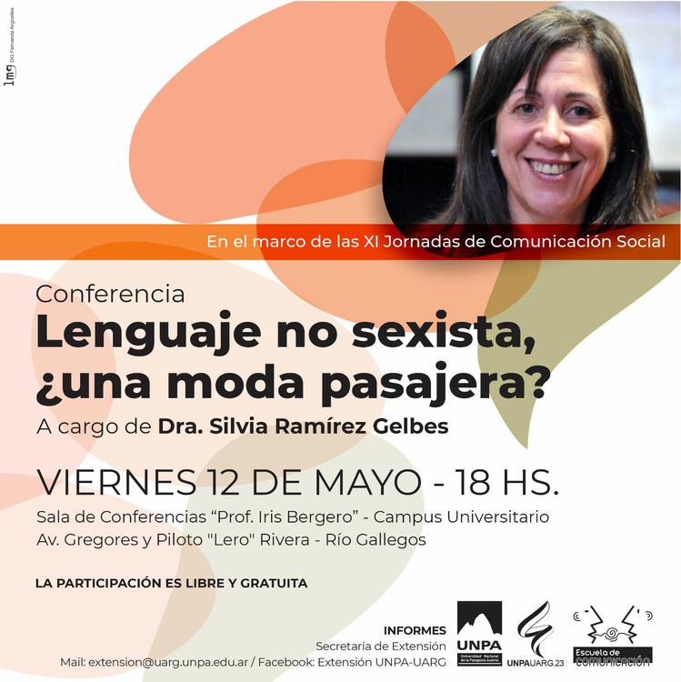 jornada comunicacion- conferencia lenguaje no sexista