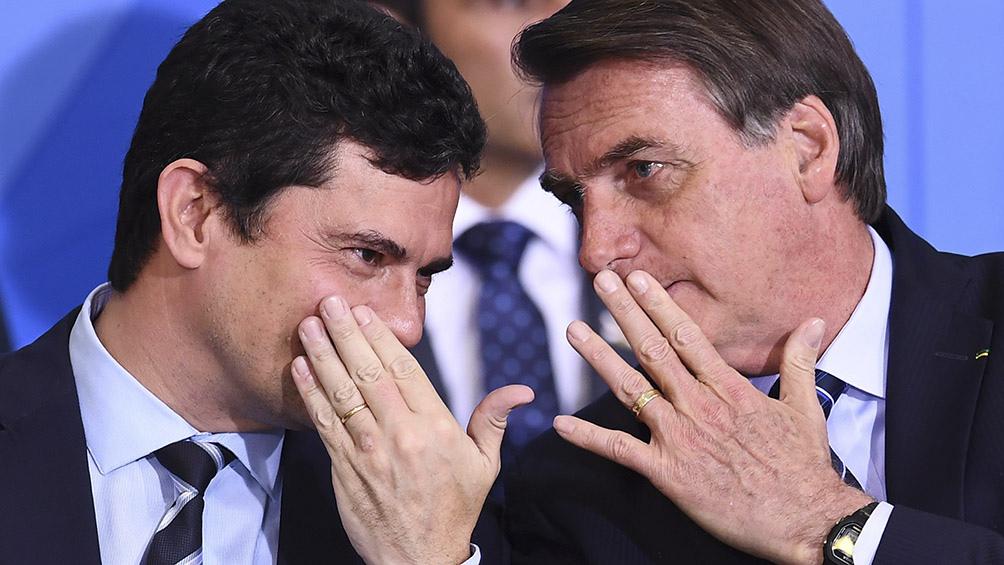 Renunció el ministro de Justicia tras denunciar a Bolsonaro