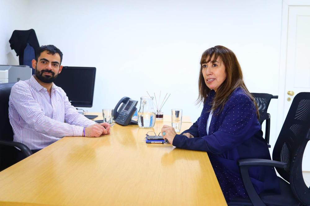 Roxana Reyes y Pablo Ruiz