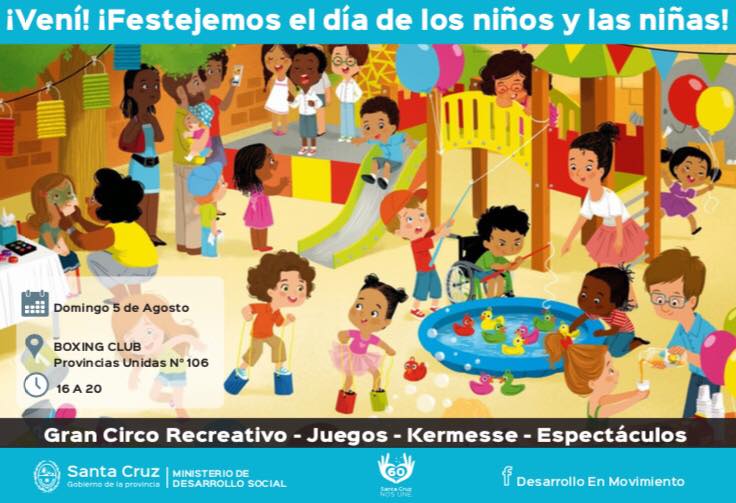 MDS - DESARROLLO SOCIAL FESTEJA EL DIA DEL NIÑO EN EL BOXING CLUB