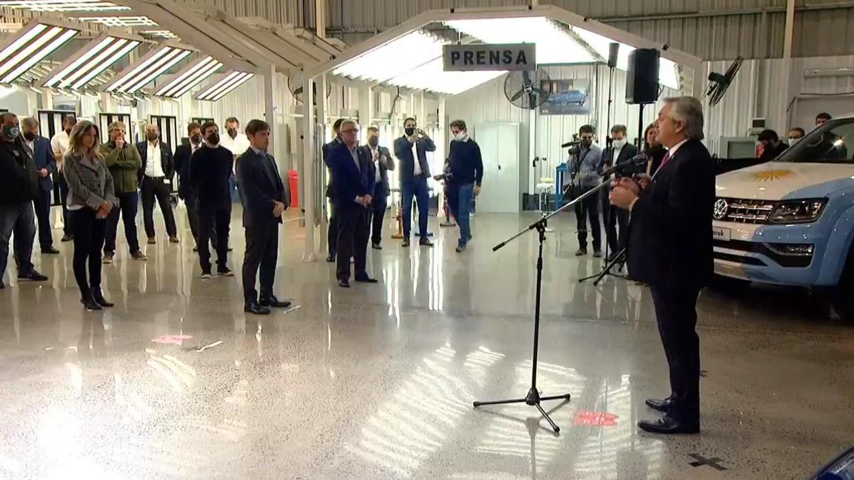 Alberto Fernandez en Volkswagen