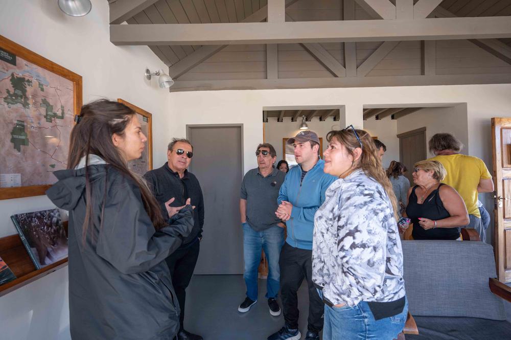 Visita Mario Markic - Portal Cañadón Pinturas -  Horacio Barbieri - Febrero 2024