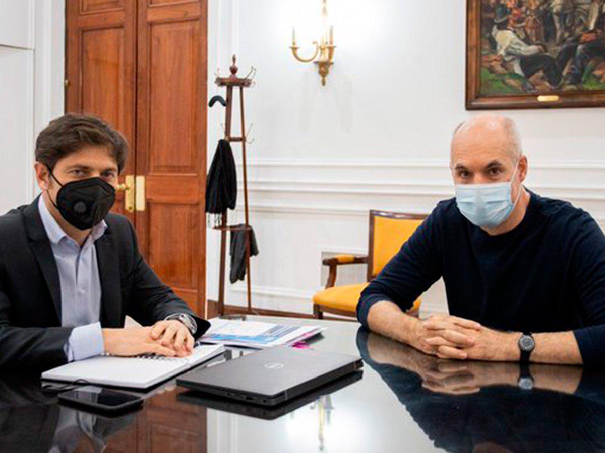 kiciloff y larreta