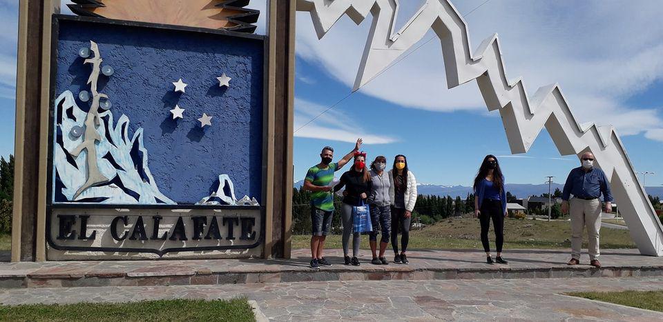 turistas el calafate