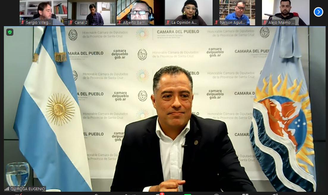 06-06-21 EUGENIO QUIROGA HABLÓ CON PERIODISTAS