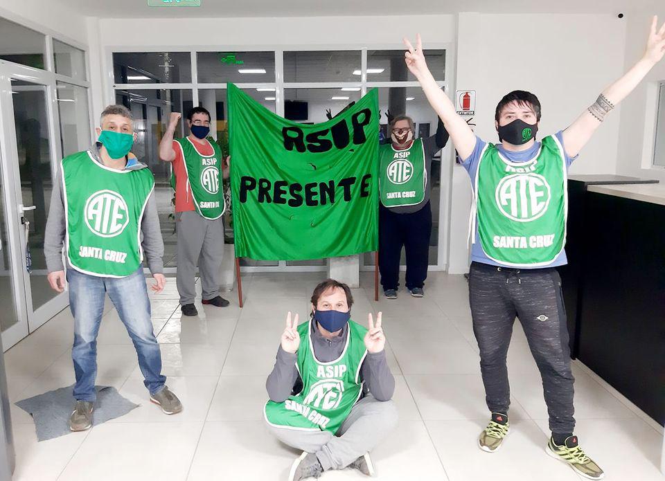 Trabajadores de ASIP con medidas de fuerza. El bolsillo del